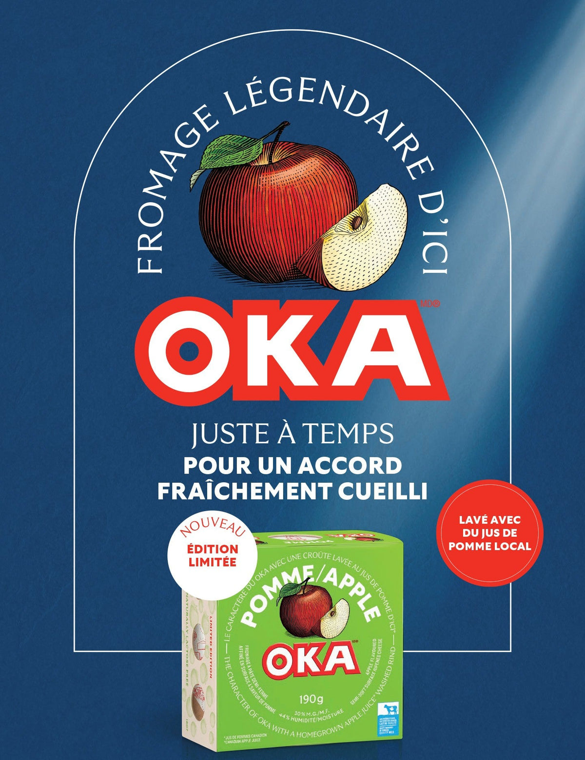 Campagne de marketing d’influence pour Fromage OKA par Agence FDM