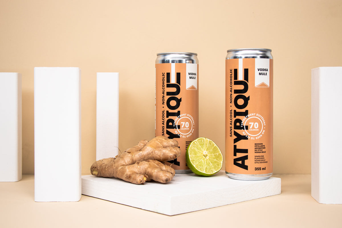 Lancement du Vodka Mule sans alcool Atypique avec Agence FDM